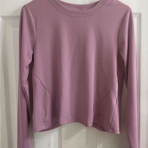 Women's Pink Long Sleeve Top athletic worn once